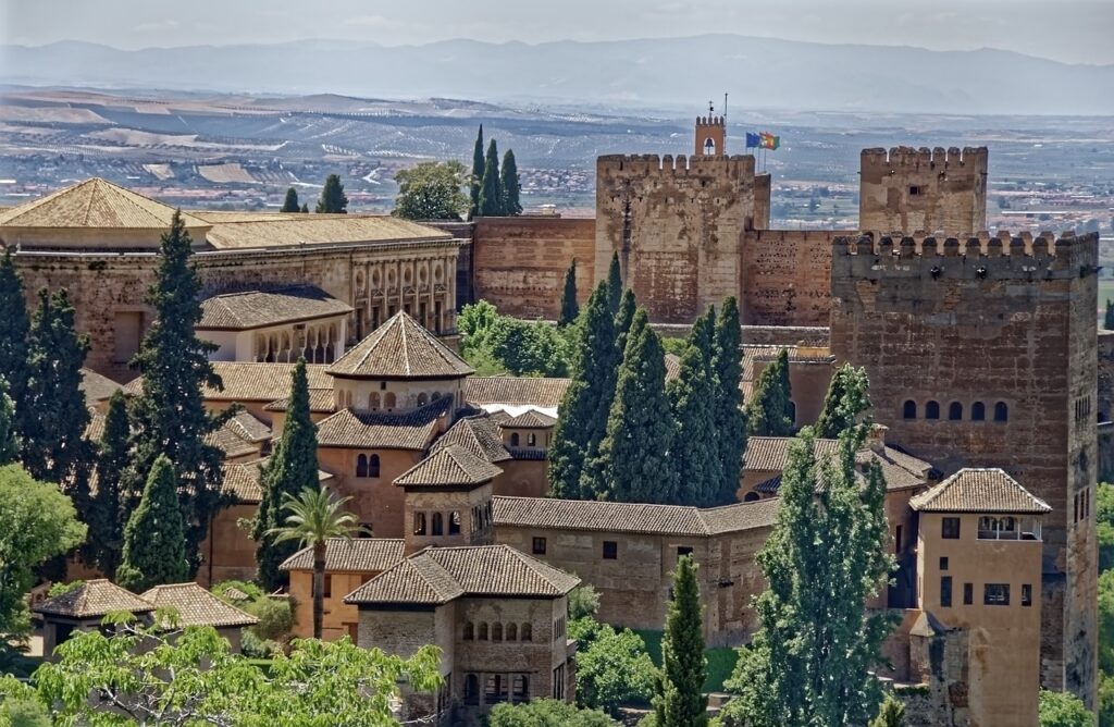 Panorámica de La Alhambra, Granada. Viajes Gangas