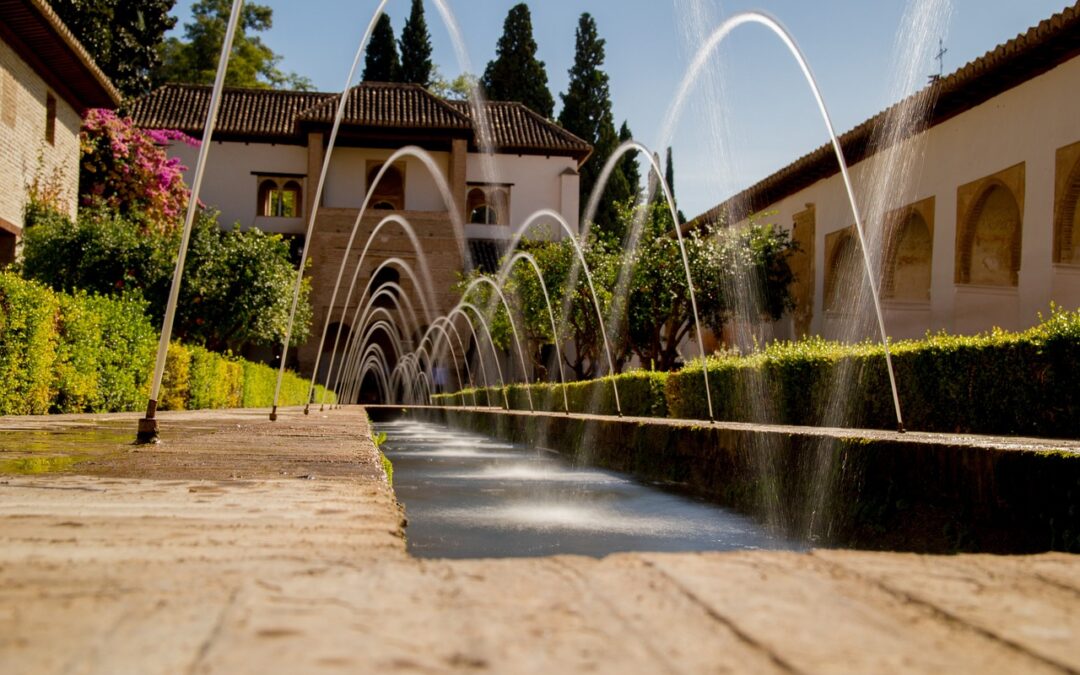 Jardines de La Alhambra, Granada. Viajes Gangas