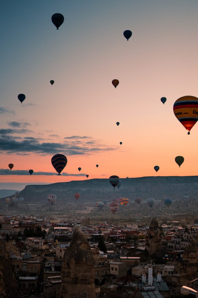 Vuelo en globo aerostático en la ciudad de Capadocia con Viajes Gangas