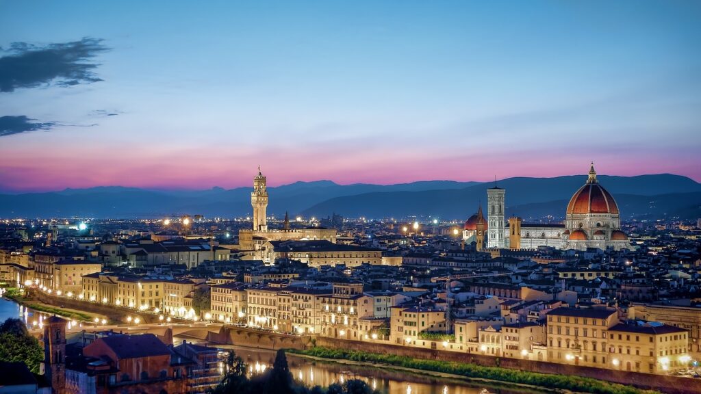 Panorámica de la ciudad de Florencia con Viajes Gangas